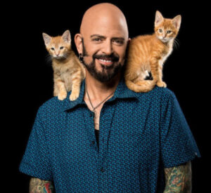 Jackson Galaxy with his lovely pets, Pinterest
