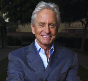 Michael Douglas Net Worth, image from Pinterest