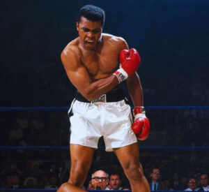 Muhammad Ali, image from Pinterest