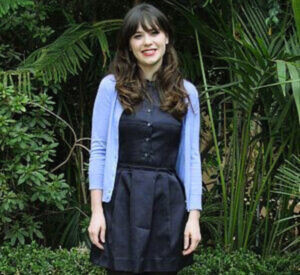 Zooey Deschanel, image from Pinterest