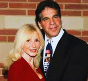 Lou Ferrigno with his wife, image from Pinterest