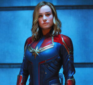 Brie Larson as Captain Marvel, image from Pinterest