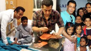 Salman khan Charity work