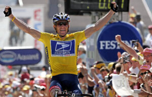 Lance Armstrong win race